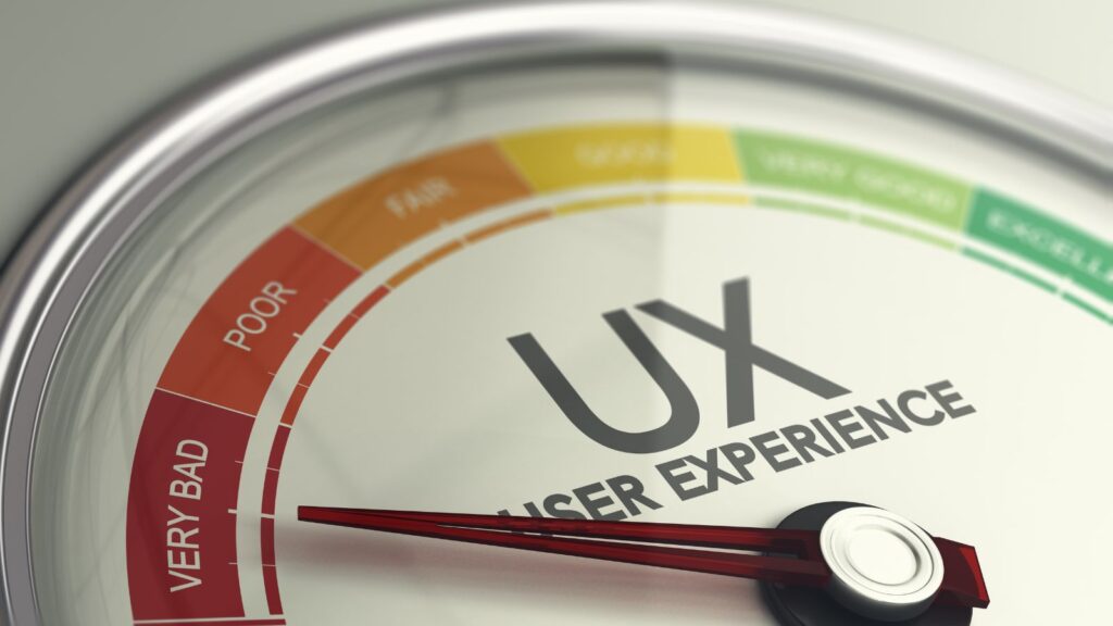 Web Design and Marketing Concept, Measuring UX, User Experience

